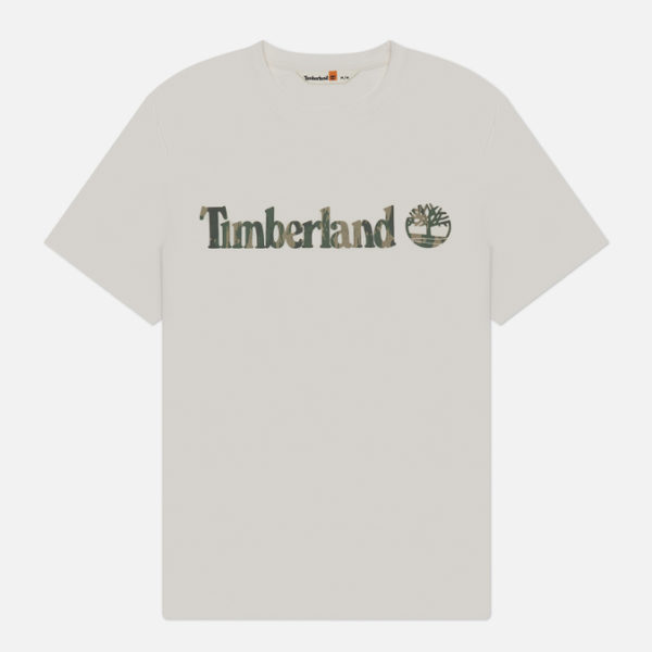 Мужская футболка Timberland Kennebec River Camo Linear Logo