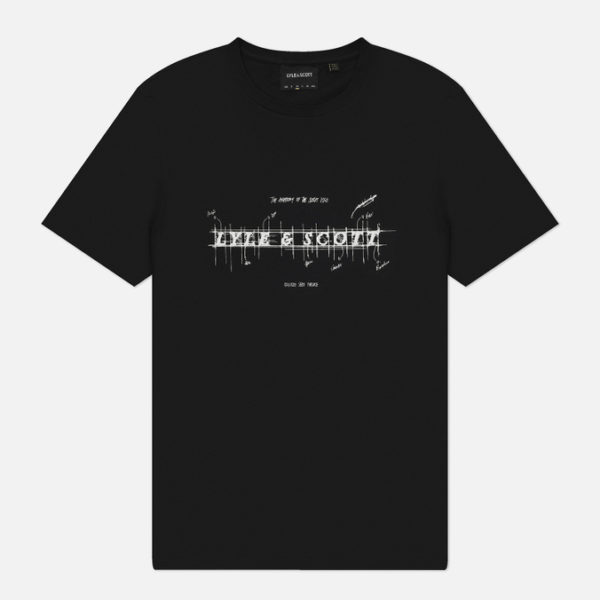 Мужская футболка Lyle & Scott Anatomy Of Type Graphic