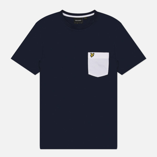 Мужская футболка Lyle & Scott Contrast Pocket