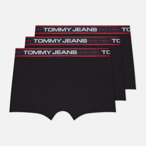 Комплект мужских трусов Tommy Hilfiger Underwear 3-Pack New York Logo Tape Trunks