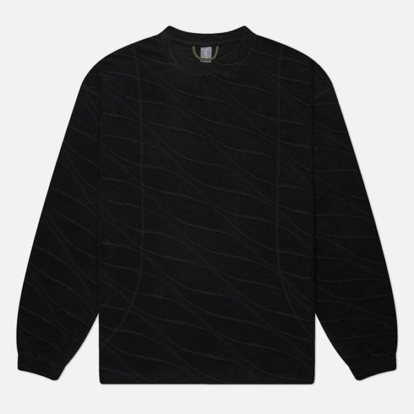 Мужской лонгслив UNAFFECTED Track Ribbed