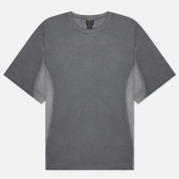 Мужская футболка UNAFFECTED Overdyed Contrast Panel
