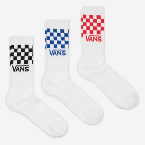 Комплект носков Vans Classic Check Crew 3-Pack