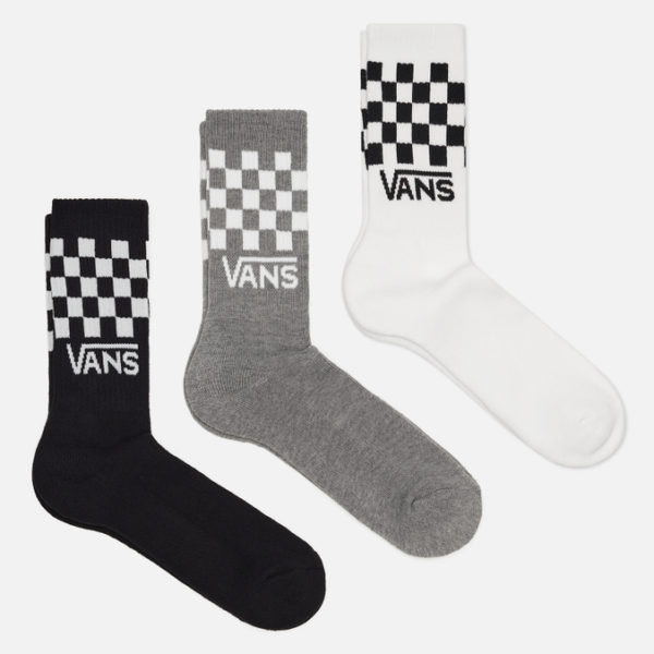 Комплект носков Vans Classic Check Crew 3-Pack