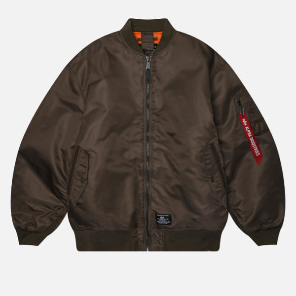 Женская куртка бомбер Alpha Industries Oversized MA-1 Mod Flight